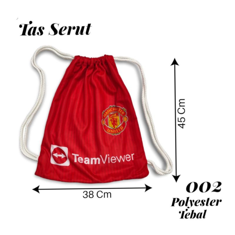 Tas Serut Futsal Tas Serut Pria Tas Serut Olahraga Tas Serut Sepatu