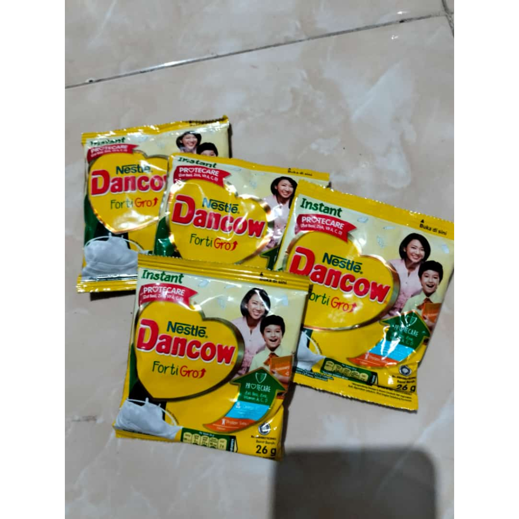 

Susu Bubuk Dancow - Dancow Sachet Renceng 27g DAPAT 5 SASET