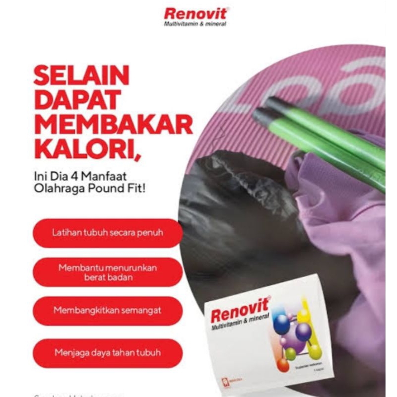 Renovit / Renovit Multivitamin & Mineral 4 Kaplet