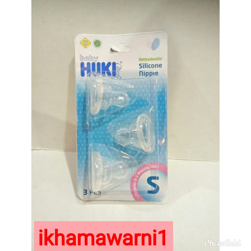 huki nipple dot gepeng ortodontic isi 3