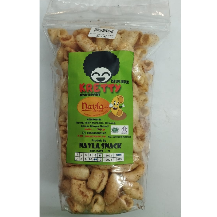 

KRETTY MAKARONI DAUN JERUK 250 gr