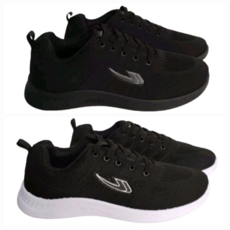 SEPATU SEKOLAH NEW ERA HITAM PUTIH DAN HITAM POLOS