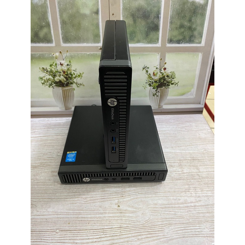 pc mini hp 800G1 i5 gen 4 ram 8gb ssd 256gb