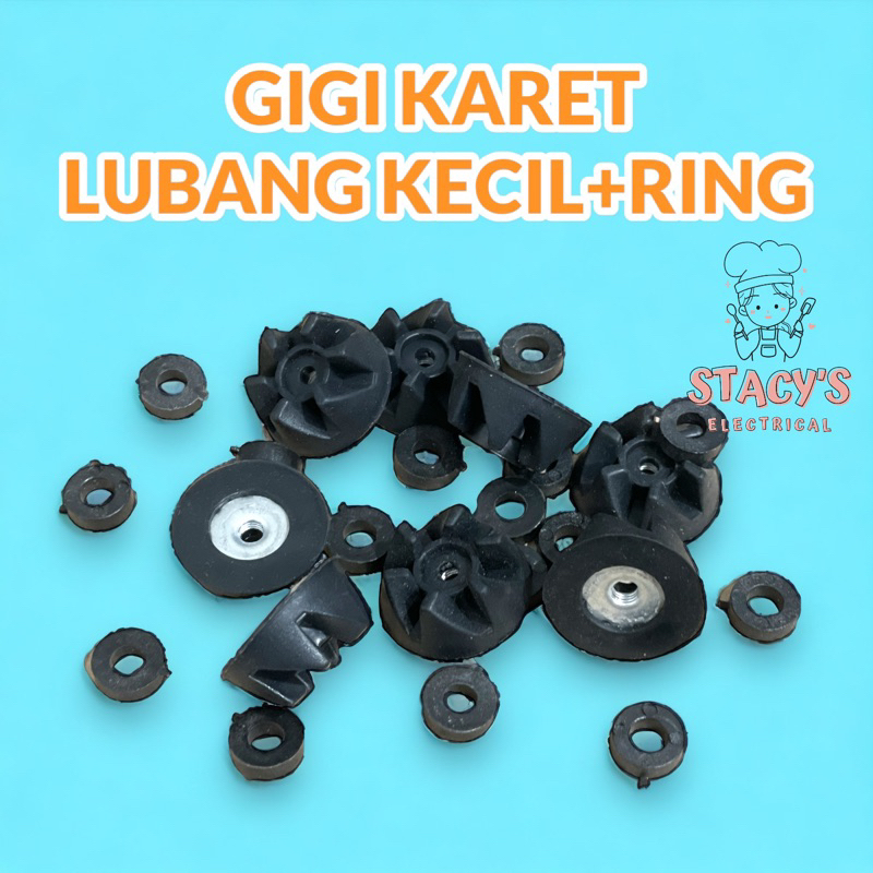 GIGI KARET BLENDER NATIONAL AIRLUX GMC SOGO LUBANG KECIL ORIGINAL