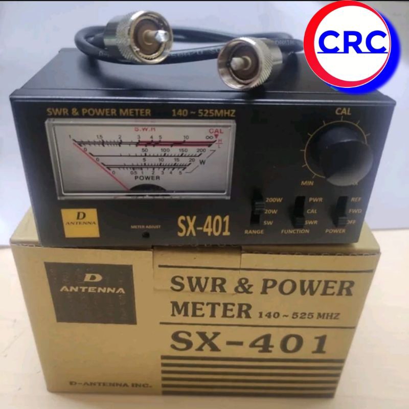 SWR POWER METER SX 401 D ANTENNA SX-401 PLUS JAMPER