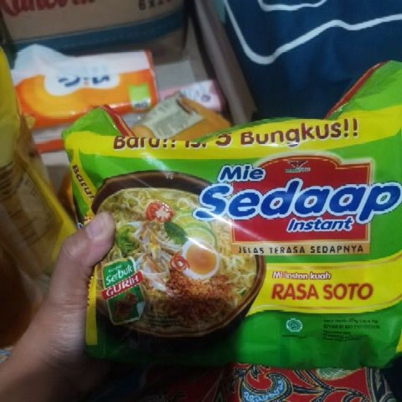 

sedaap soto isi 5pcs @ 75gr