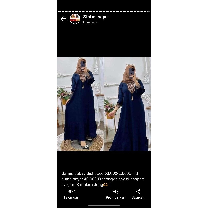 Gamis Dubay Renda Sultan