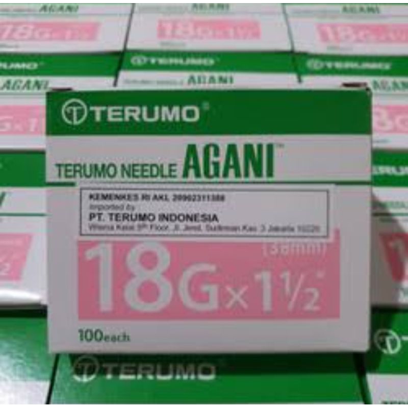 TERUMO Needle AGANI 18 G