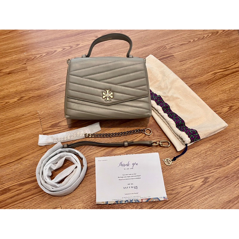 Preloved Tory Burch Kira Chevron Top-Handle