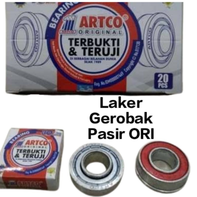 Laker Arco Bearing Roda Gerobak Pasir As 16mm