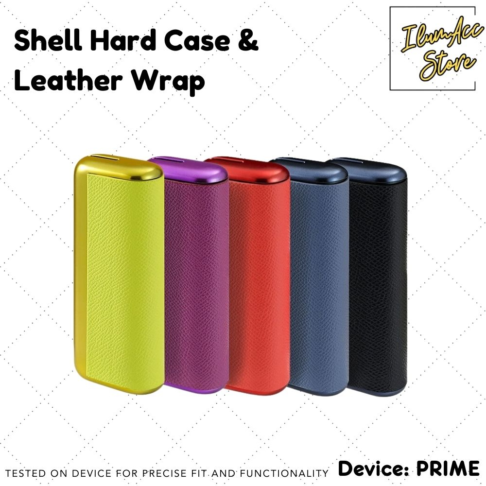 Shell Case and Leather Wrap Set Accessories for X~IlumaPrime~X
