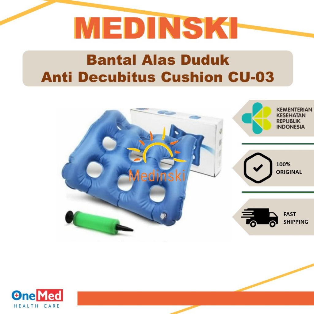 Bantal Alas Duduk Anti Decubitus OneMed Bantalan Cushion CU-03 CU03