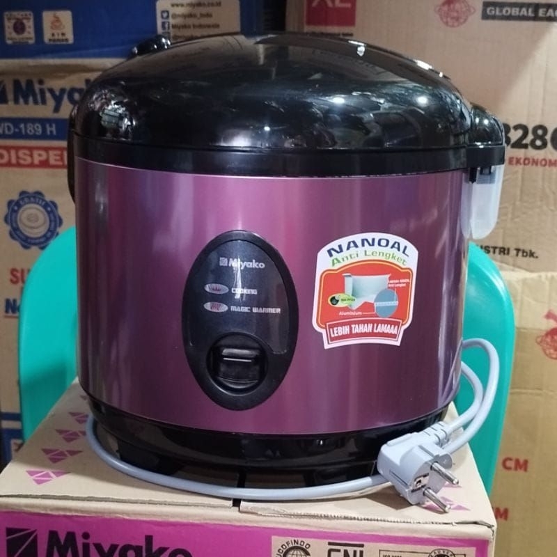 Riccoker MIYAKO 508 SBC 1,8 liter /PEMANAS/MEMASAK/ PENANAK NASI SERBA GUNA TERLARIS 2023