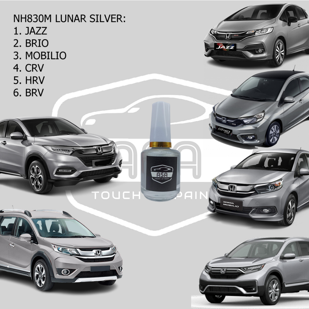 NH830M Cat Oles Penghilang Baret Lecet Mobil Honda Jazz Brio Mobilio CRV HRV BRV Lunar Silver Metali