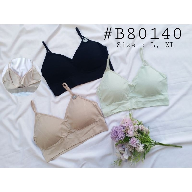 Bralette wanita bahan bagus 80140 bh bralet