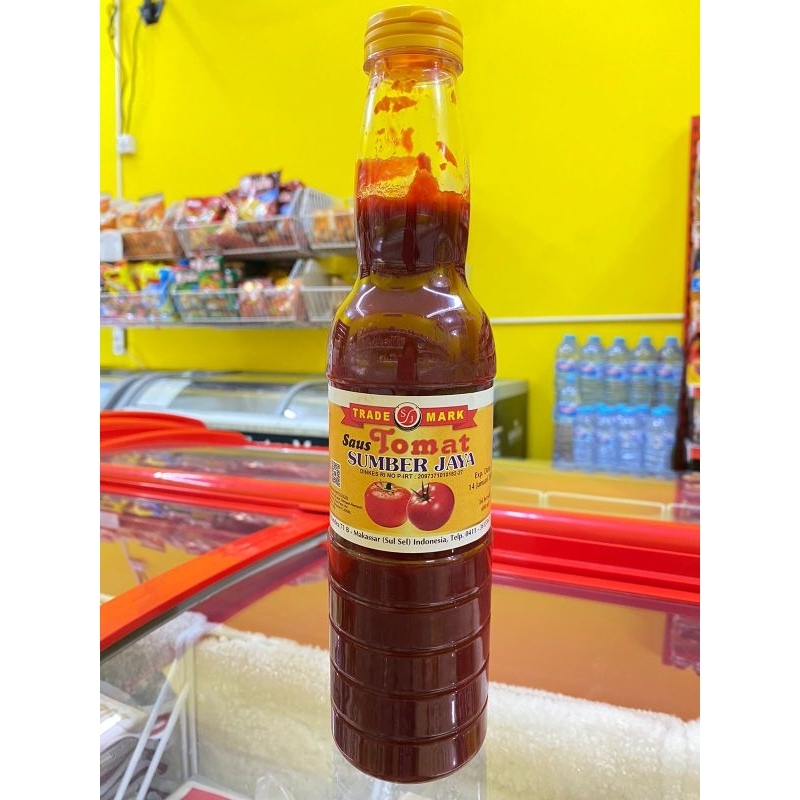 

Sumber jaya saus tomat besar 600ml
