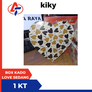 

box kado kiky bentuk hati size sedang