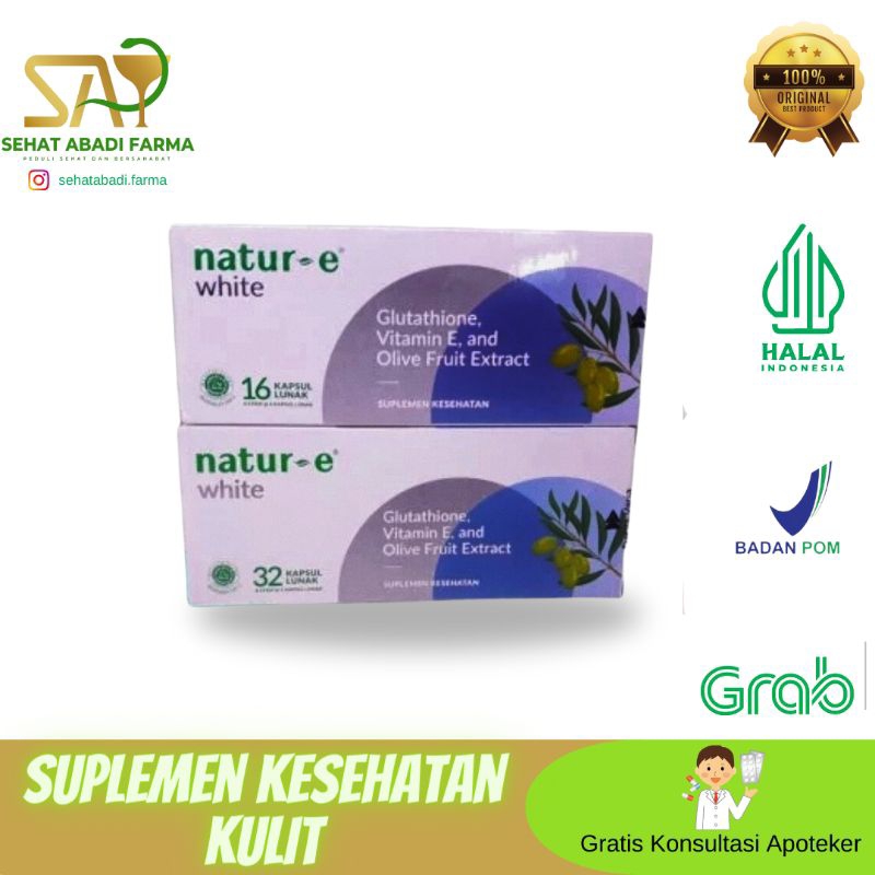 Natur-E White Vitamin Kulit Mencerahkan Kulit Wanita