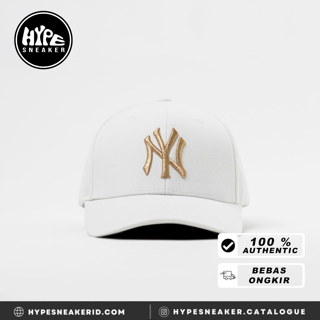 Topi MLB NY GOLD WHITE CAP 100% ORIGINAL