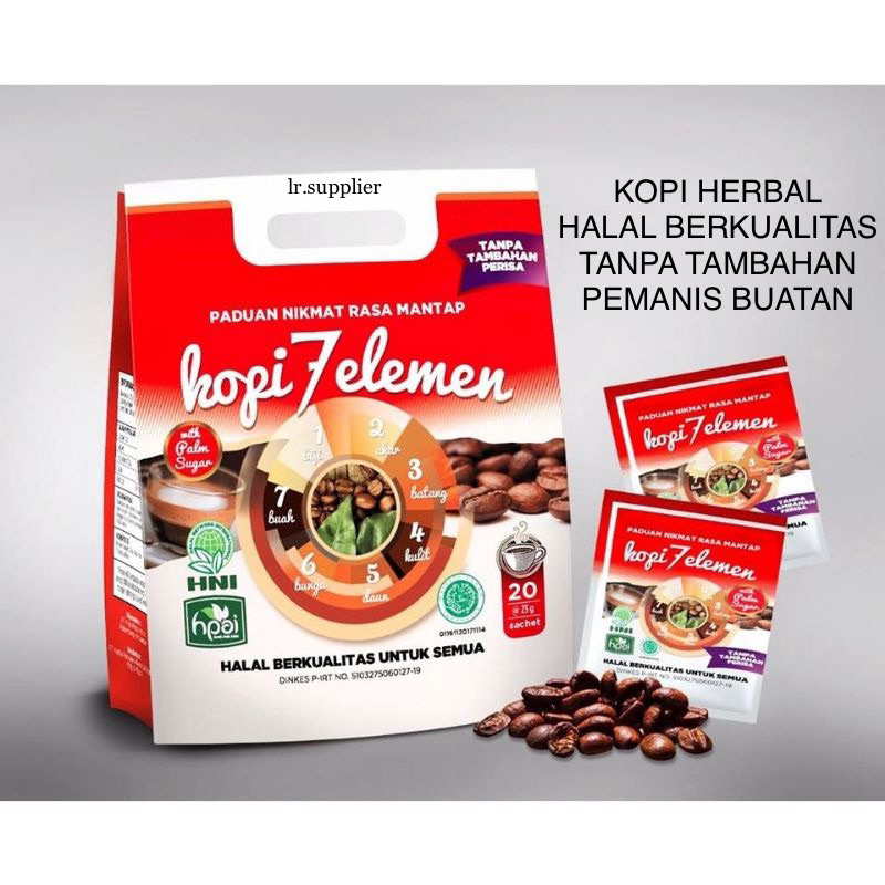 

KOPI HERBAL 7 Elemen Herbal Coffee HNI HPAI