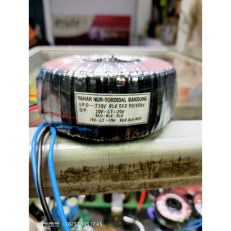 TRAFO POWER MIXER 20v ct 20v / 15v ct 15v