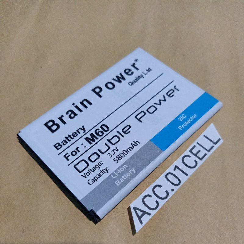 Baterai Batre Evercoss M60 4G Double Power