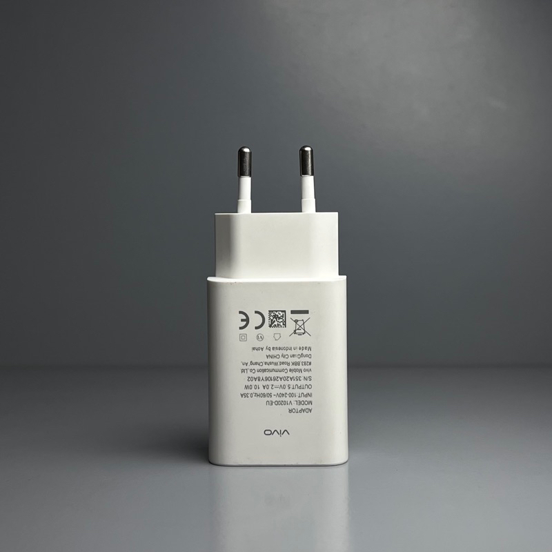 Charger Vivo 10W V1020D-EU MADE IN INDONESIA COPOTAN ORIGINAL 100%