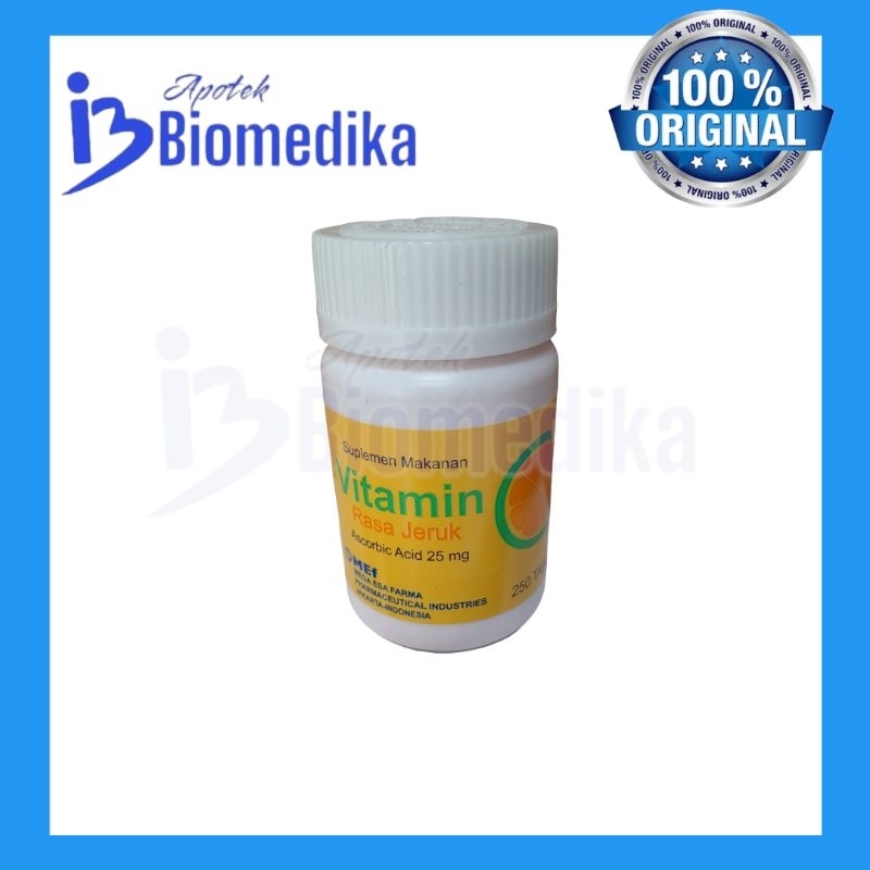 VITAMIN C 25MG POT ISI 250 TABLET