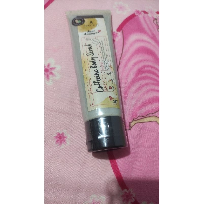 Somethinc x Kopi kenangan Caffeine Body Scrub