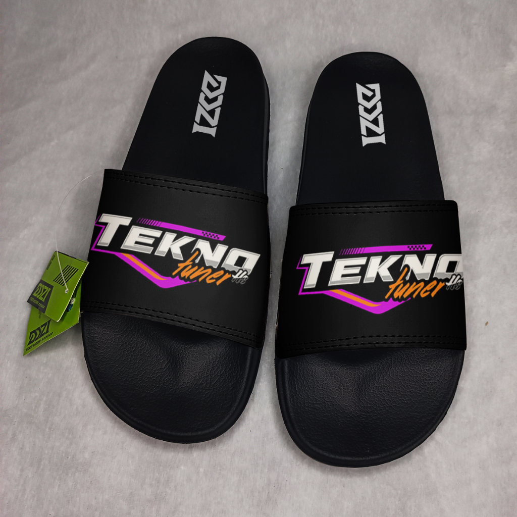 Sandal TEKNO TUNER 2 Selop Slide Dewasa Sendal Racing