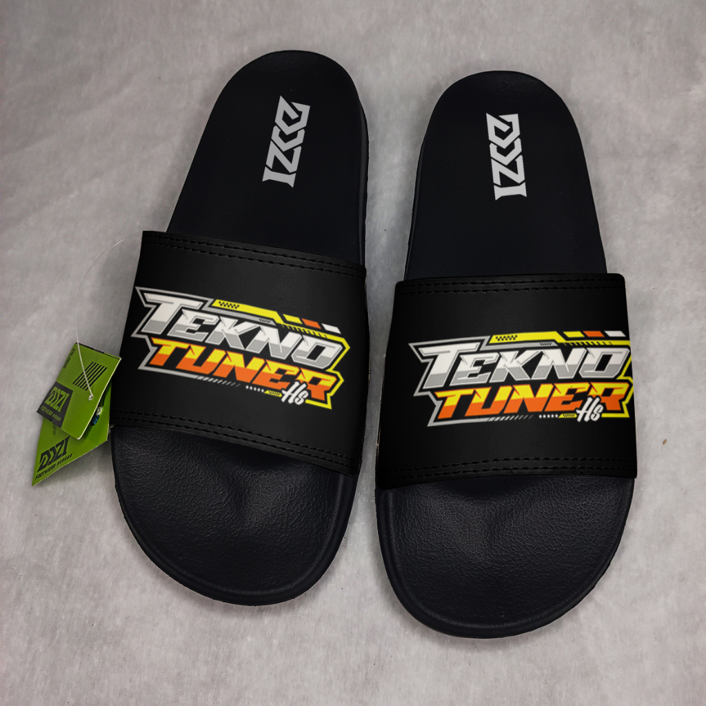 Sandal TEKNO TUNER 3 Selop Slide Dewasa Sendal Racing