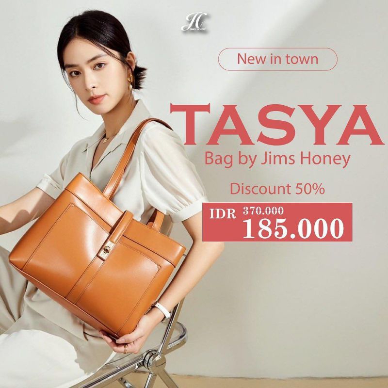 TASYA BAG JIMSHONEYBANJARBARU | TAS SLEMPANG WANITA JIMS HONEY ORIGINAL | TAS SIMPLE CEWEK | TAS KUL