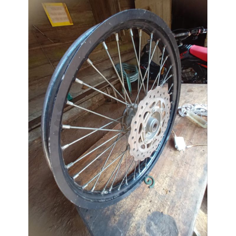 Velg depan klx bf original copotan motor