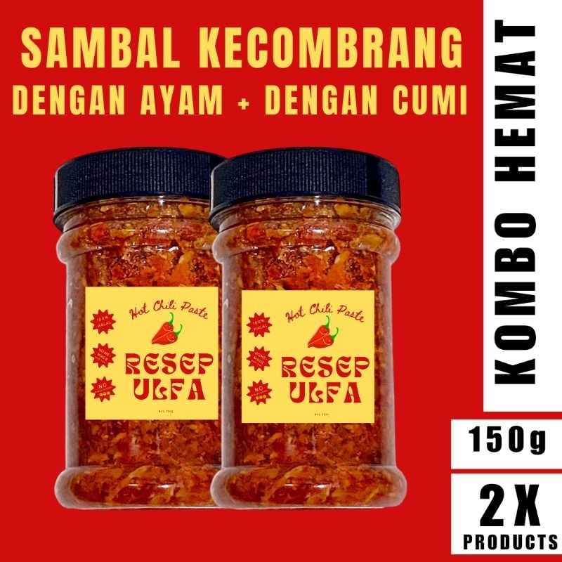 

RESEP ULFA Sambal Kecombrang Ayam + Sambal Kecombrang Cumi Kombo Hemat