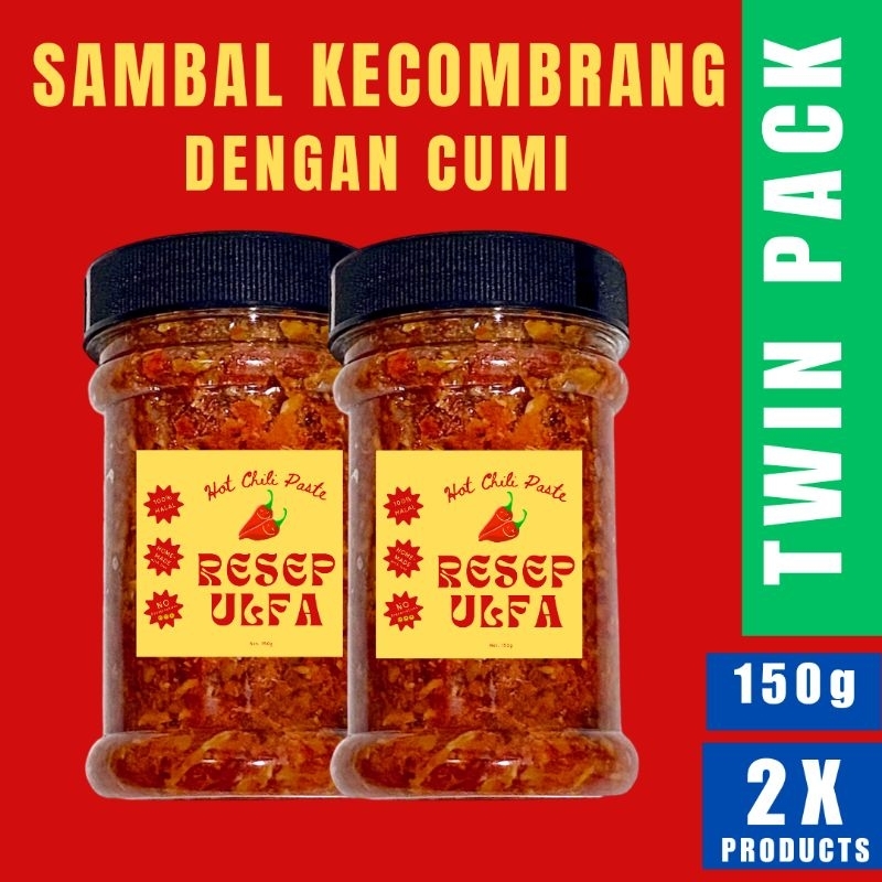 

RESEP ULFA Sambal Kecombrang Cumi 150g Twin Pack