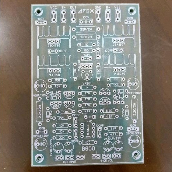 Pcb driver apex B600 fiber fr4