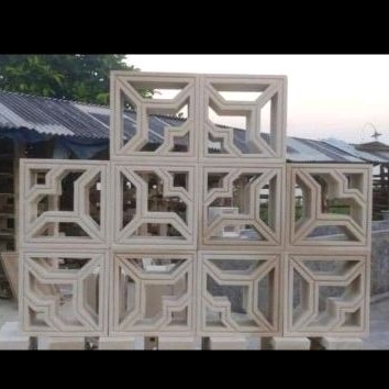 roster beton loster minimalis putih