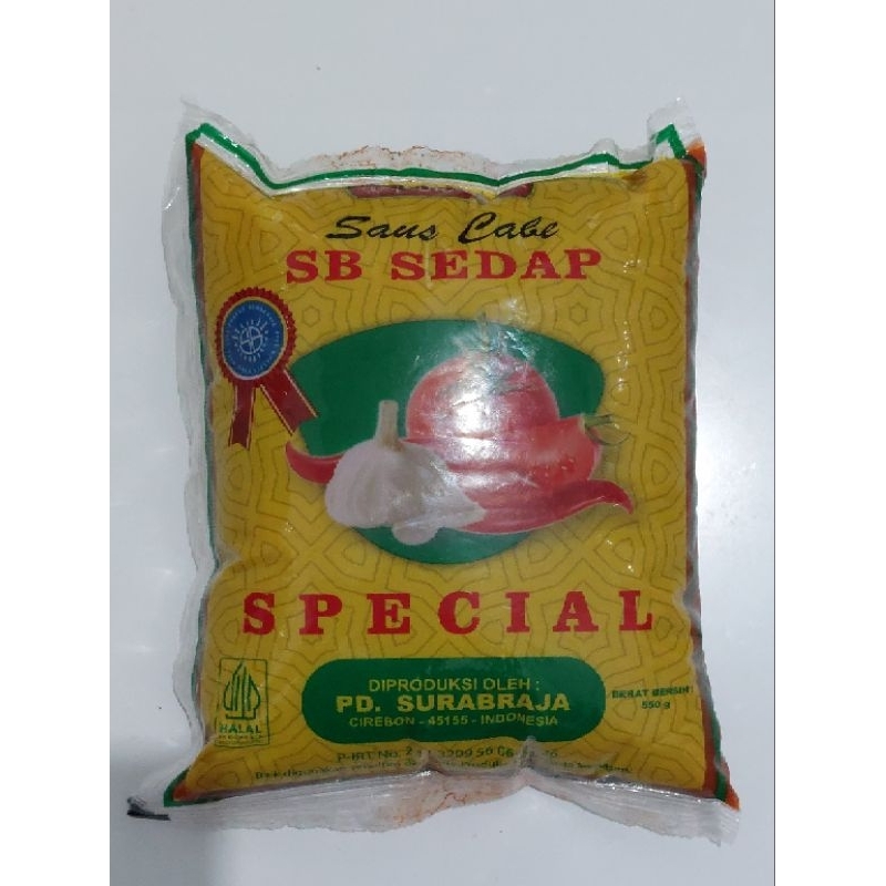 

Saus cabe sedap special 550 gram