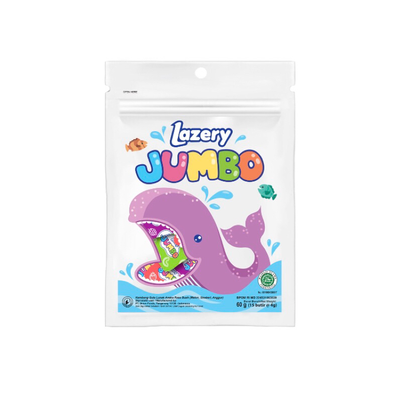 

Permen Lazery jumbo 60g