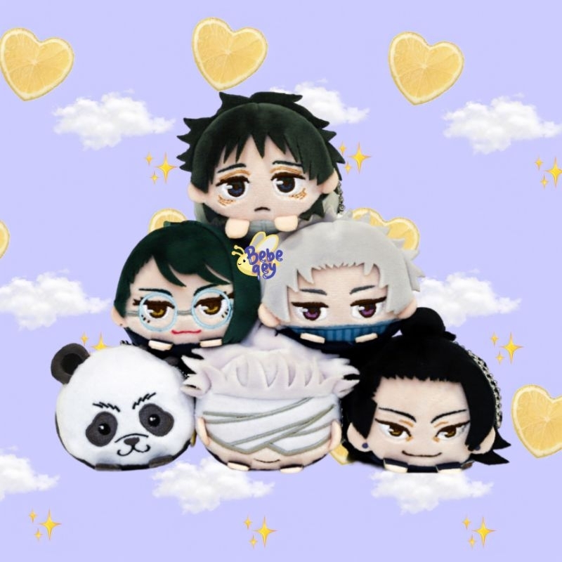 [OFFICIAL MERCH] Jujutsu Kaisen Mochikororin Movie 0 Nui Plush Tsum Tsum Doll Boneka Anime