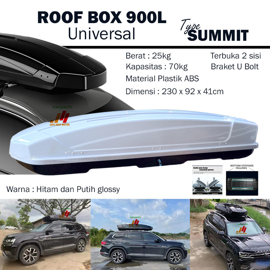 Roof box 900L universal model thule motion xt
