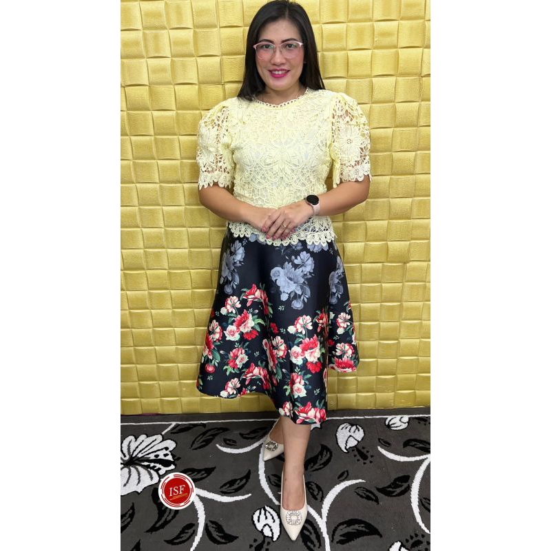 blouse Bangkok katun brokat made in Thailand