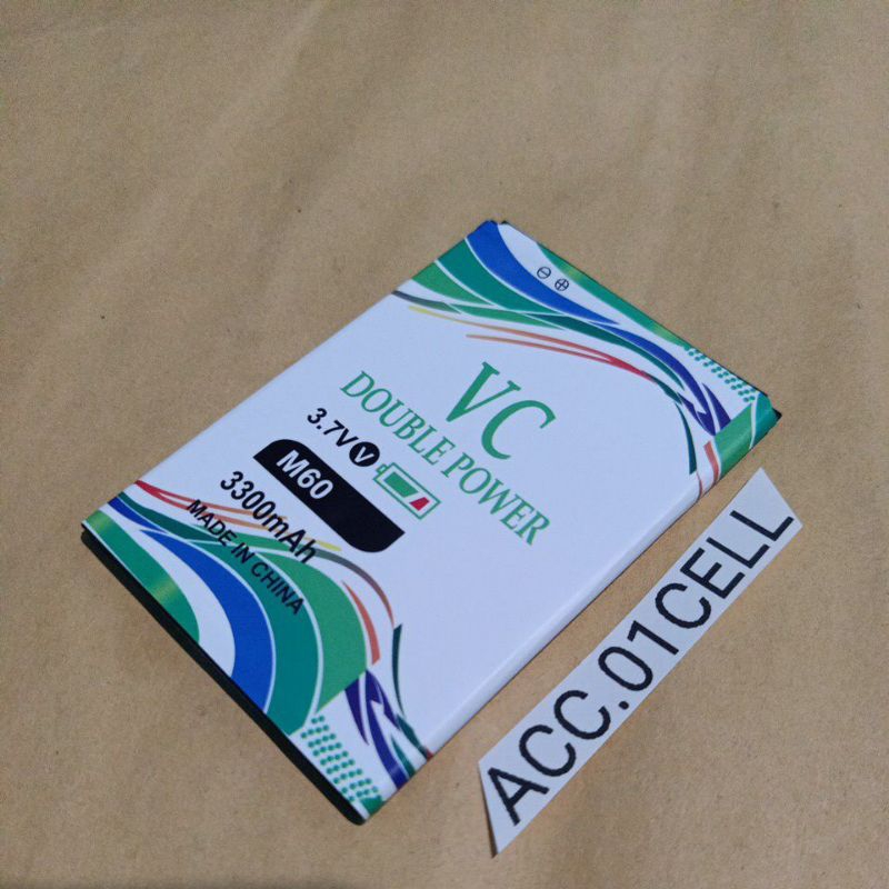 Baterai Batre Evercoss M60 4G LTE Double Power