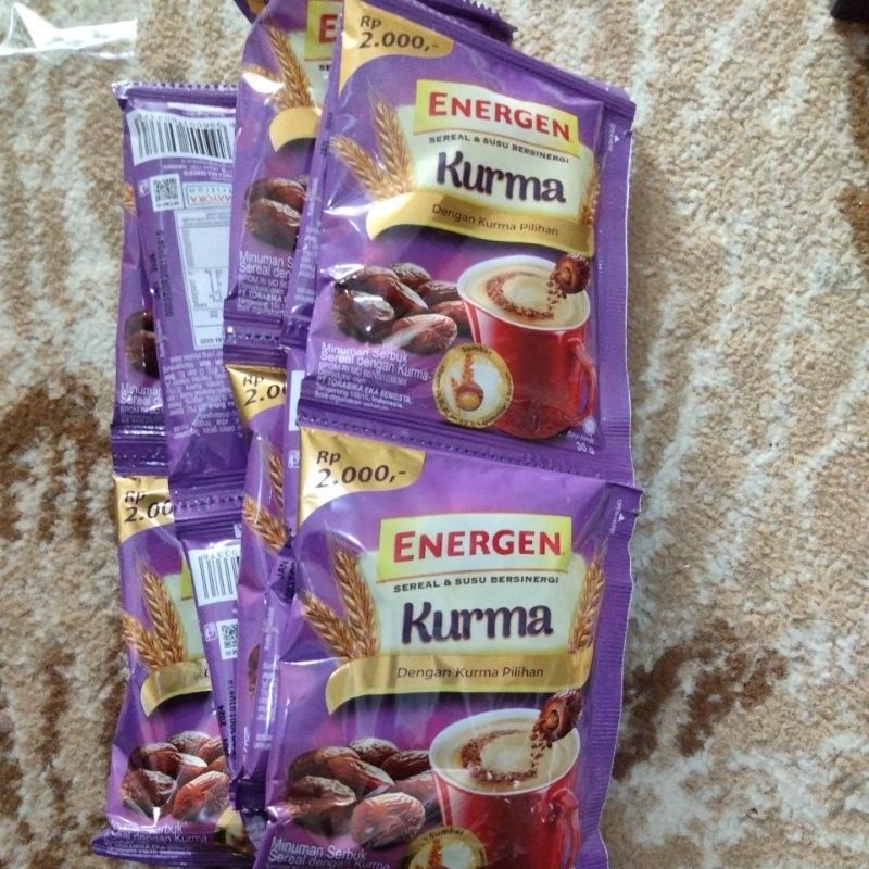 

Energen rasa kurma minuman serbuk sereal kurma