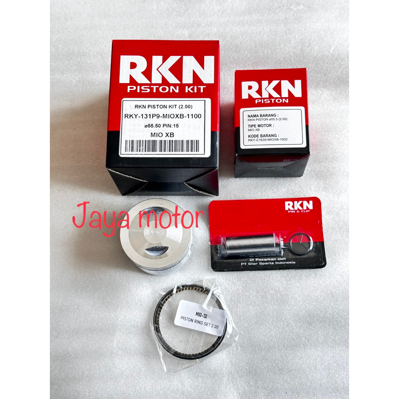 Piston kit seher paket Mio XB Dome jenong RKN Os Std 50 100 150 200