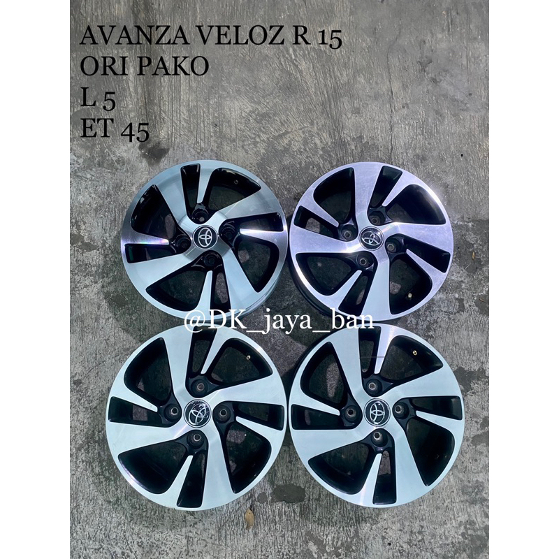 velg avanza veloz r15 ori pako