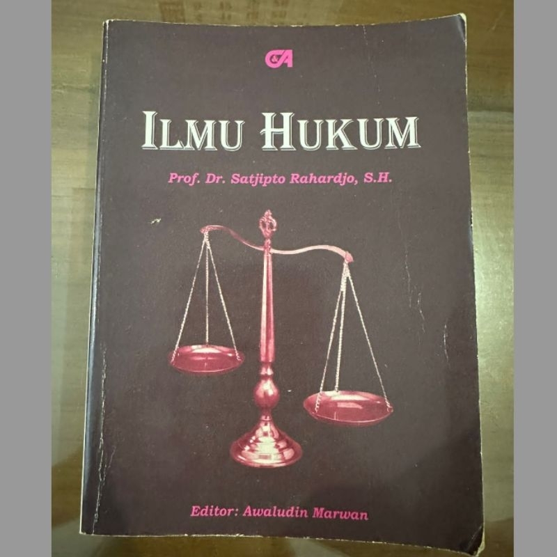 

Ilmu Hukum Prof Dr Satjipto Rahardjo, S. H.