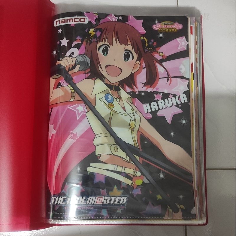 

A4 Clearfile Clear File Anime IDOLM@STER Idolmaster Original Jepang 1
