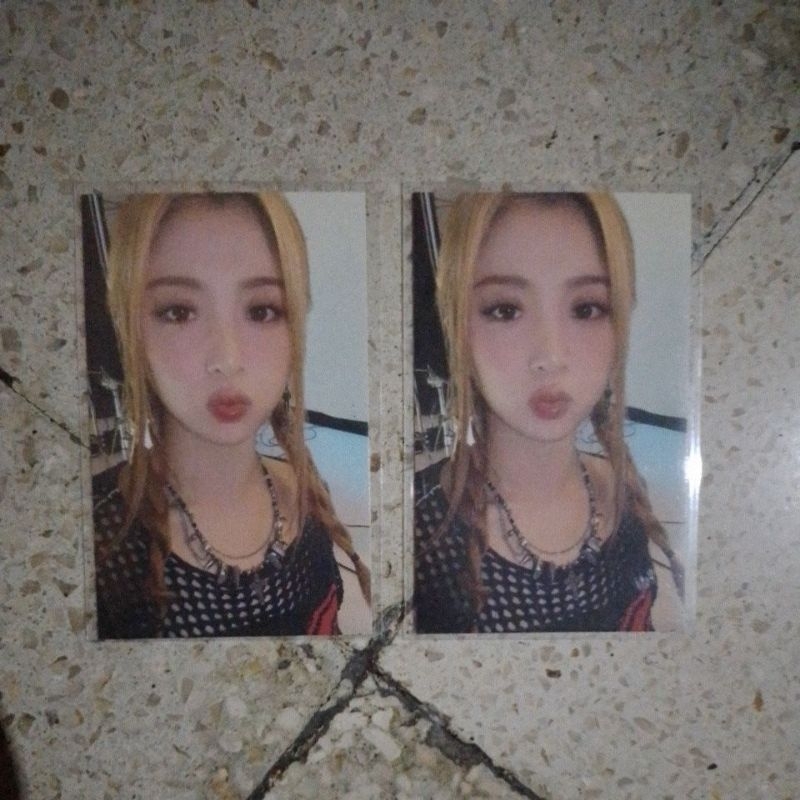 aab photocard yunjin & haerin ( yunjin cepol booked)