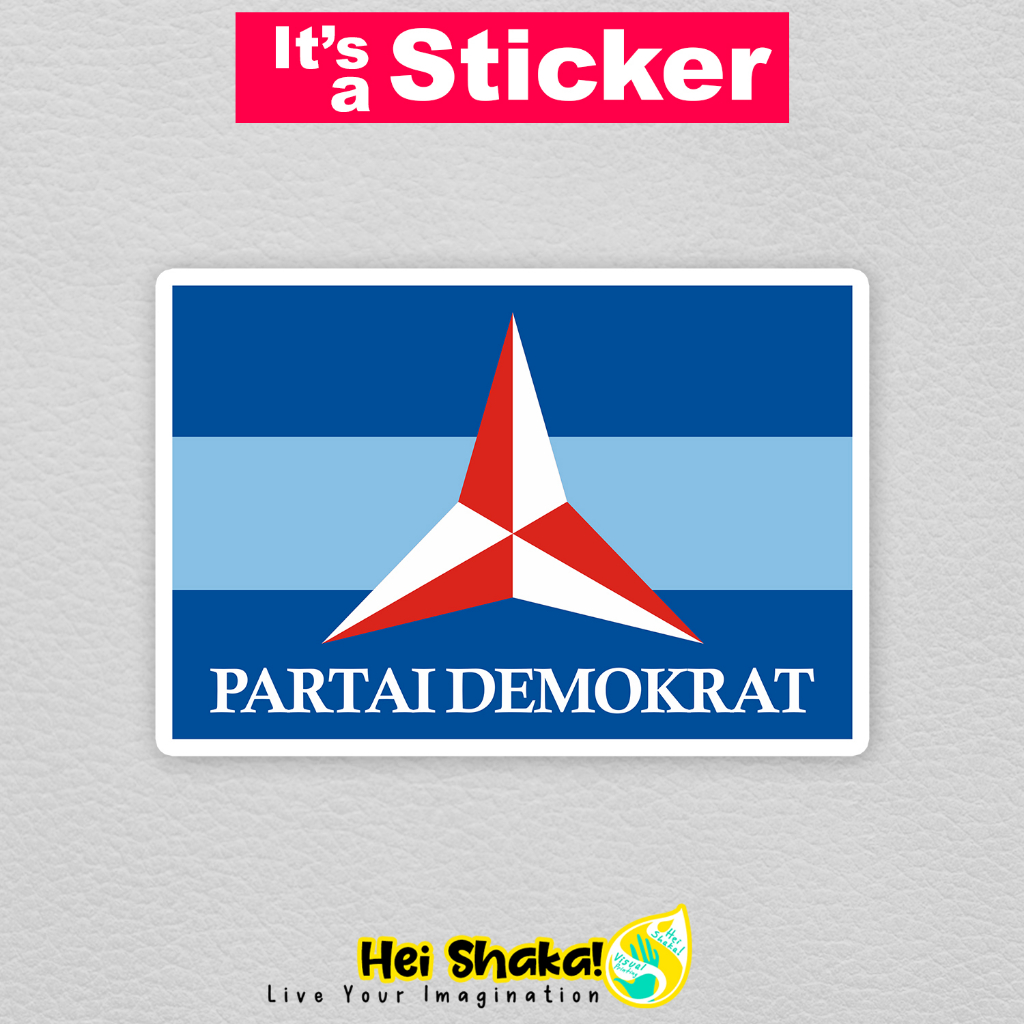 

Heishaka Stiker Partai Demokrat Sticker Parpol Politik Vinyl Anti Air